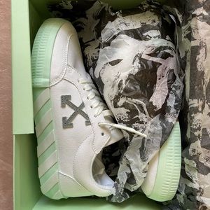 Off-White sneakers. Mint and White colorway. NEVER WORN!